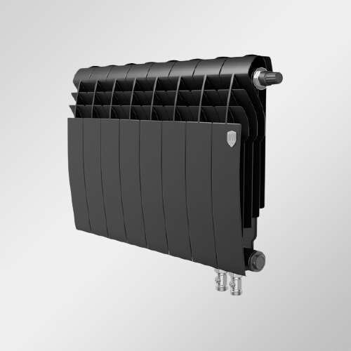 Биметаллический радиатор Royal Thermo Biliner 350 VD Noir Sable (4 секции)